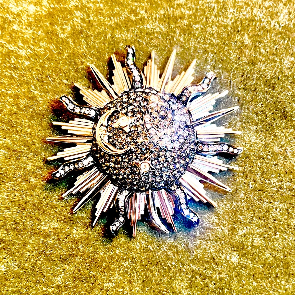 SWAROVSKI (signed) Galaxy brooch